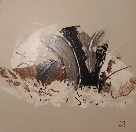 Abstraction grise (50X50)